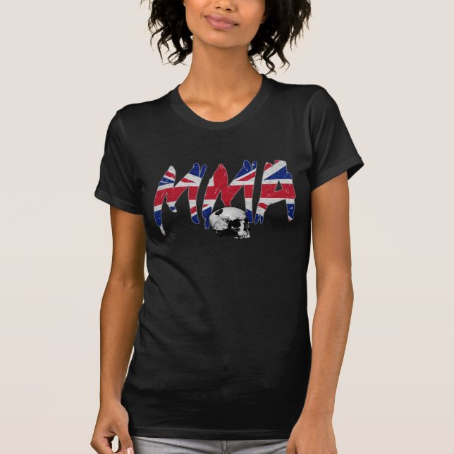 T-tröja för damer för UK-Muttahida- Tee Shirt (Framsida)