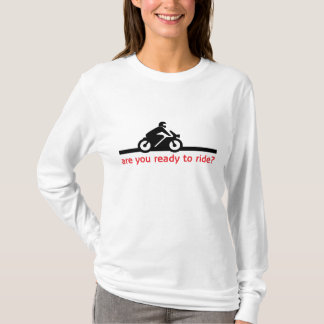 T-tröja för damlångärmadbomull tee shirt