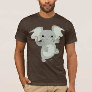 T-tröja för danstecknadelefant t-shirt