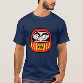 T-tröja för Daruma bra förmögenhetdocka T-shirt