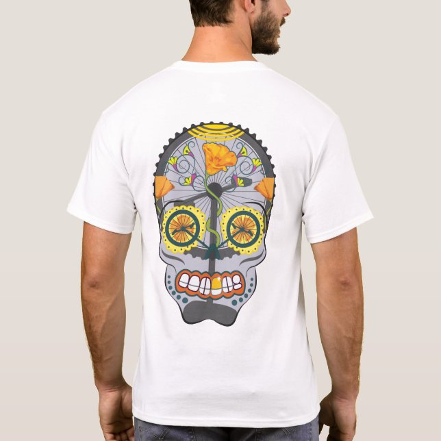 T-TRÖJA FÖR DAY OF THE DEADMUNIOCT 2018 HÄNDELSE T SHIRT (Baksida)