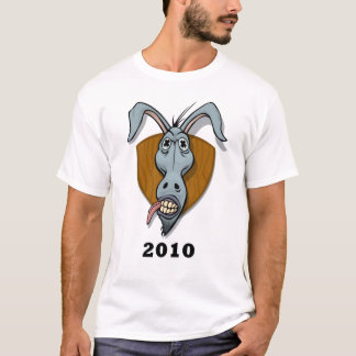T-tröja för demokrattroféhuvud t shirt
