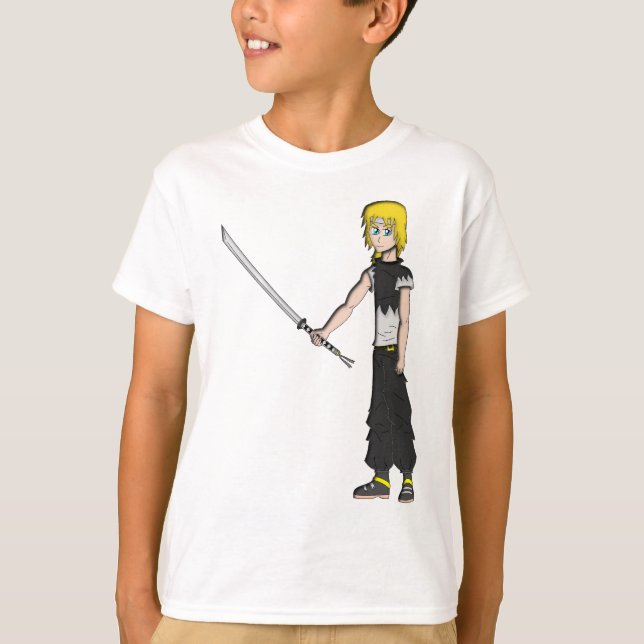 T-tröja för Dinomight10 Manga Tee Shirt (Framsida)