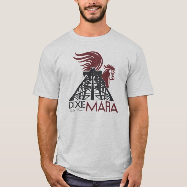 T-tröja för Dixie maffiaTexas arv Tee Shirt (Framsida)