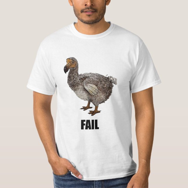 T-tröja för DodofågelKUGGNING Tee (Framsida)