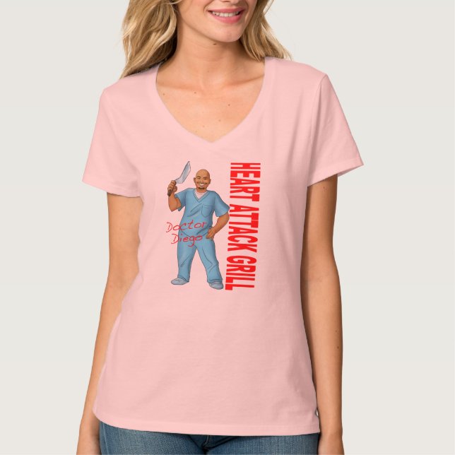 T-tröja för doktor Diego T-shirt (Framsida)