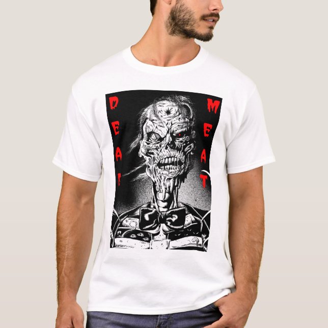 T-TRÖJA "FÖR DÖTT KÖTT" T-SHIRT (Framsida)