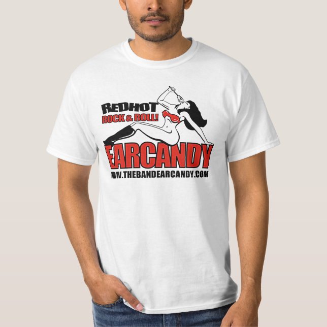 T-TRÖJA FÖR EARCANDY-GATALAG T-SHIRT (Framsida)