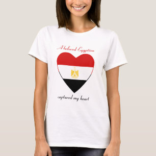 T-tröja för egyptenflaggaälskling t shirt