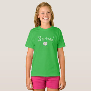 T-tröja för Encinal ny daisyflickor T-shirt