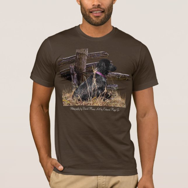 T-tröja för engelskacockerspanielSpaniel Tee (Framsida)