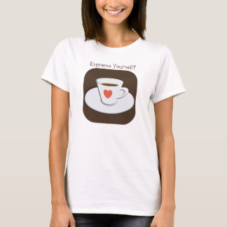 T-tröja för espresso dig t shirt