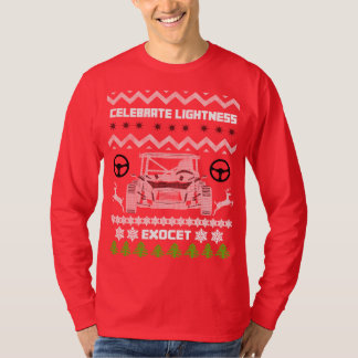 T-tröja för Exocet 2015 Tacky helgdaglångärmad Tee