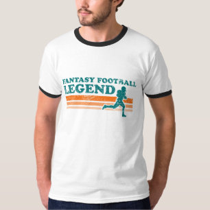 T-tröja för fantasifotbolllegend tee shirt
