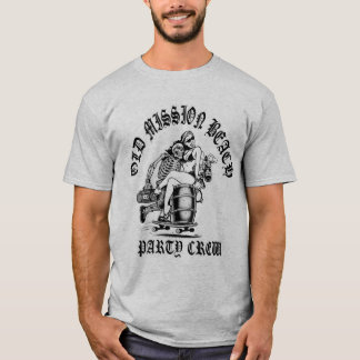 T-tröja för färg för besättning för D-MB-party T Shirt