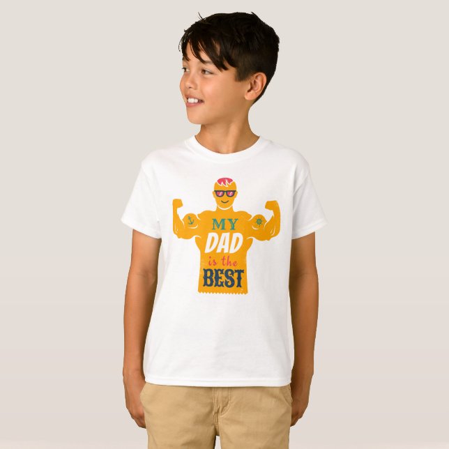 T-tröja för fars dag tee shirt (Hel framsida)