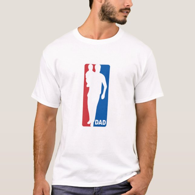 T-tröja för fars dagNBA-upplaga Tee Shirt (Framsida)