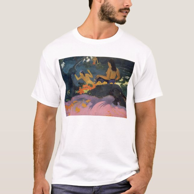 T-tröja "för Fatata Te Miti" - Paul Gauguin T-shirt (Framsida)