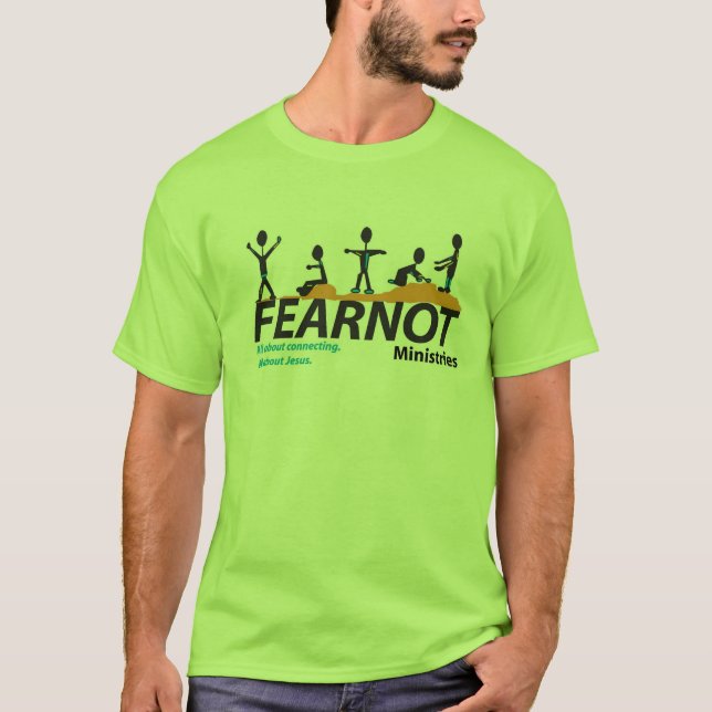 T-tröja för FearNot dräktMotto T-shirt (Framsida)