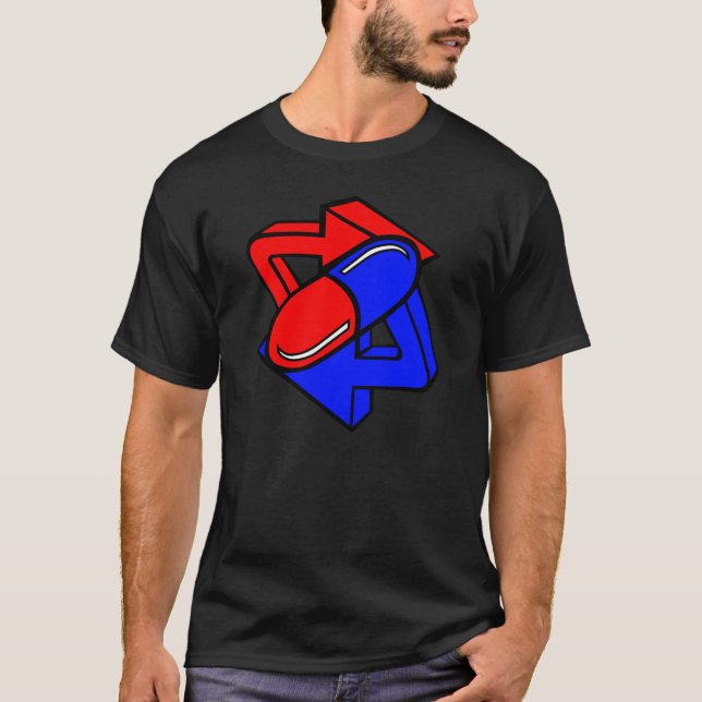 T-tröja för FireDome Shankys dyklogotyp Tee Shirt (Framsida)