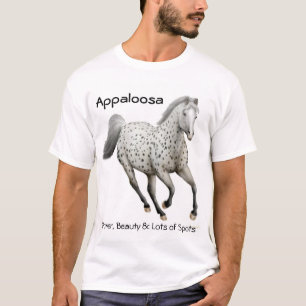 T-tröja för fläckar för Appaloosahästraddor T-shirt