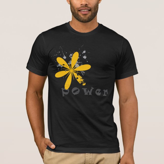 T-tröja för flower power No6 Tee Shirt (Framsida)