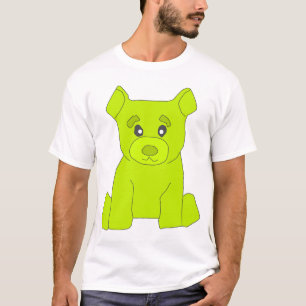 T-tröja för Fluo gröntbjörn T Shirt