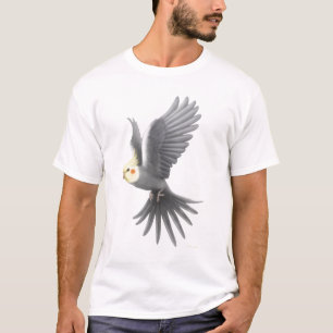 T-tröja för flygCockatielpapegoja Tee