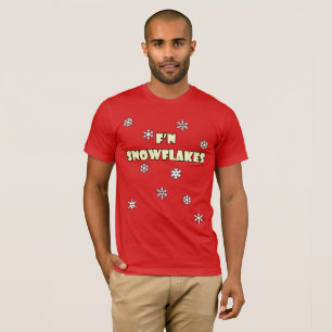 T-tröja för F'n snöflingorhelgdag Tee Shirt