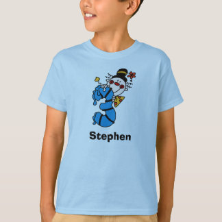 T-tröja för födelsedag för blåttclown tredje t shirt