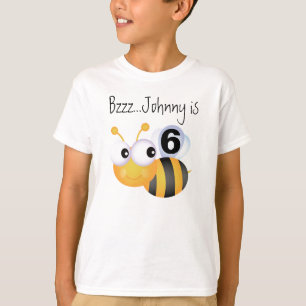 T-tröja för födelsedag för ryktehumlaanpassade tee shirt