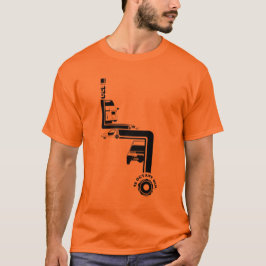 T-tröja för förbindelsekryporange t-shirt