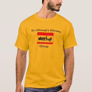 T-tröja för Före detta-JWMeetup grupp Tee