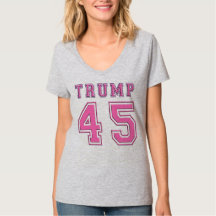 T-tröja för fotboll för Donald Trump 45th