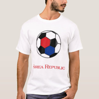T-tröja för fotboll för Korea republikvm T Shirt
