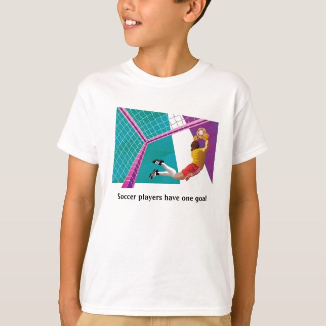 T-tröja för fotbollGoaliebarn Tee Shirt (Framsida)