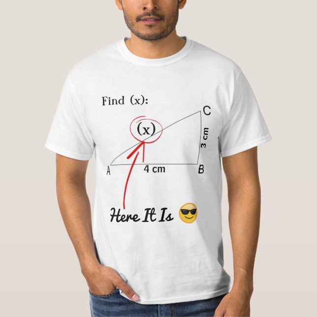 T-tröja för fynd x t-shirt (Framsida)