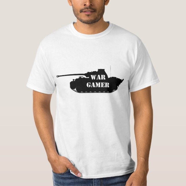 T-tröja för Gamer för Panzer V panterkrig Tröja (Framsida)