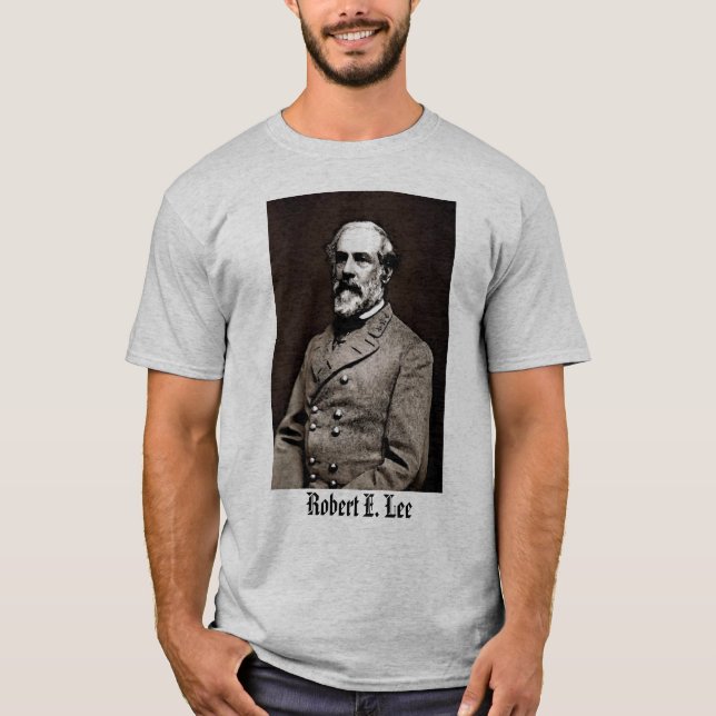 T-tröja för General Robert E. Lee T Shirt (Framsida)