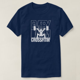 T-tröja för genomkörare för CrossFit T-shirt