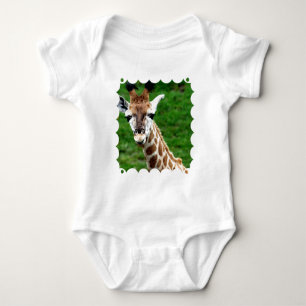 T-tröja för girafffotobaby t-shirt