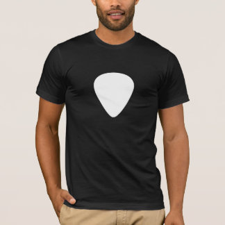 T-tröja för gitarrPlectrum (plocka) (vitplockan) T-shirt