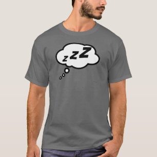 T-tröja för grå färg för zZZ… ballong mörk Tee Shirt