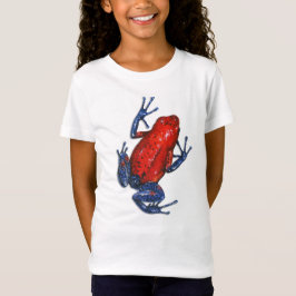 T-tröja för groda för jordgubbegiftpil tee shirt