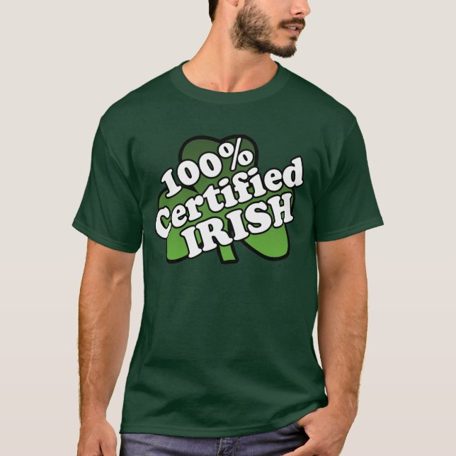 T-tröja för grönt för 100 procent t-shirt (Framsida)