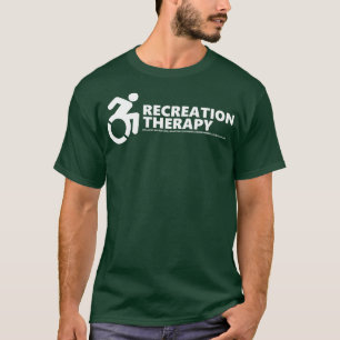 T-tröja för grönt för rekreationterapiklassike t shirt