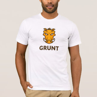 T-tröja för grymtning JS (vit) Tee Shirt