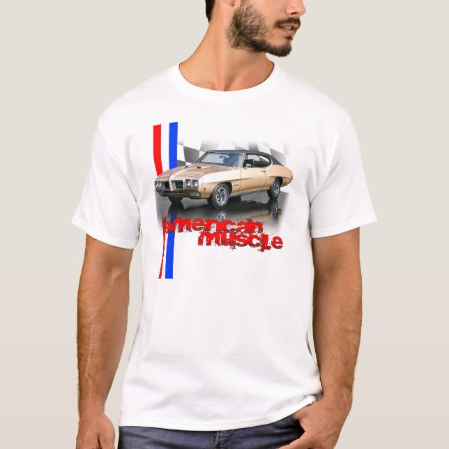 T-tröja för GTO-amerikanmuskel T Shirt (Framsida)