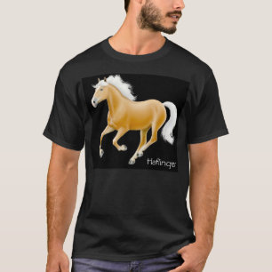 T-tröja för Haflinger hästmörk T-shirt