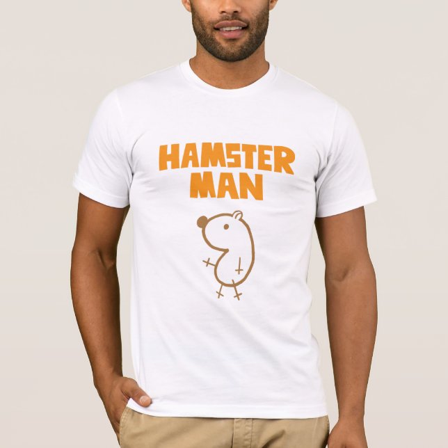 T-tröja för Hamstermanklassiker T-shirt (Framsida)